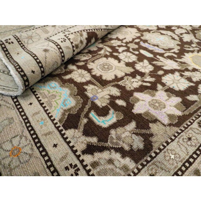 Galerie Shabab Collection Mid-20th Century Persian Malayer Accent Rug For Sale - Image 9 of 9