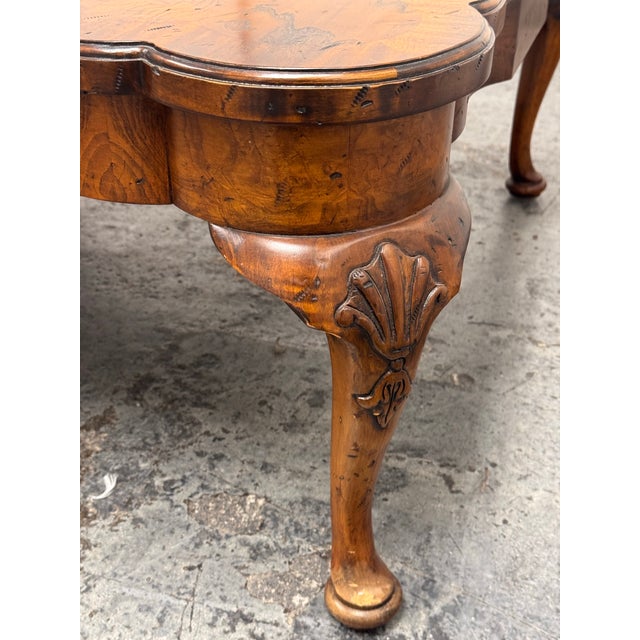 French Provincial Revival Style Coffee Table, Circa 1982 For Sale - Image 10 of 12