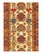 Kazak is a modern shape of old Caucasian rugs which strictly adheres to traditional design elements of the Caucasus. It...