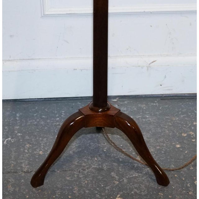 English Reading Lamp with Stand from Harrods London For Sale - Image 3 of 18