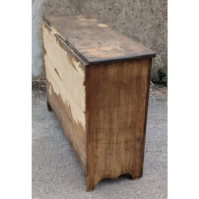 Brown Antique French Country Buffet, 1890s For Sale - Image 8 of 16
