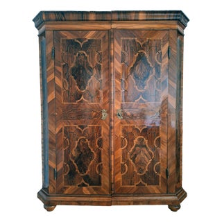 18th-Century Baroque Wardrobe For Sale