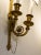 Gold Napoleon III Wall Lamps in Gilded and Hand-Chiseled Bronze, Set of 2 For Sale - Image 8 of 11