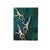 Green Penshell Box With Brass Monkeys For Sale In New York - Image 6 of 6