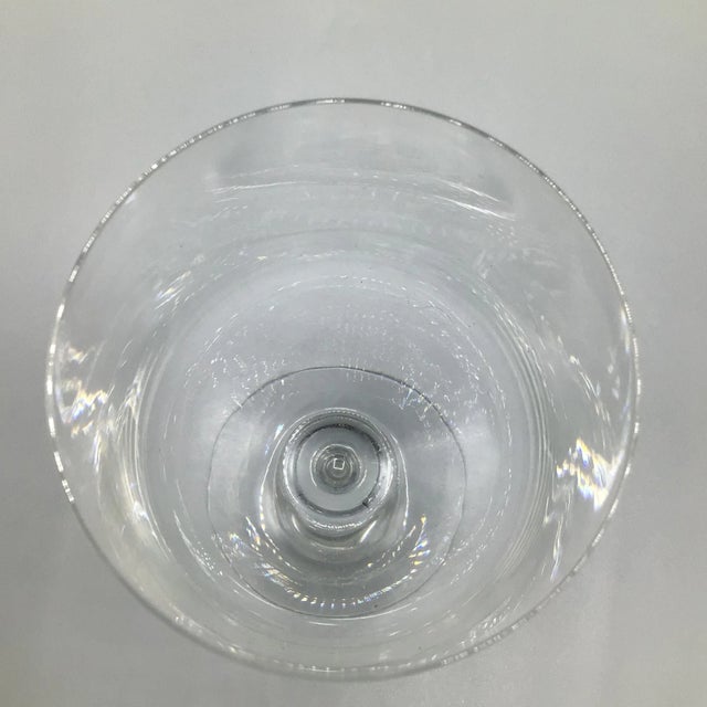 Orrefors Rhapsody Tall Water Goblets -Set of 4 For Sale - Image 10 of 13
