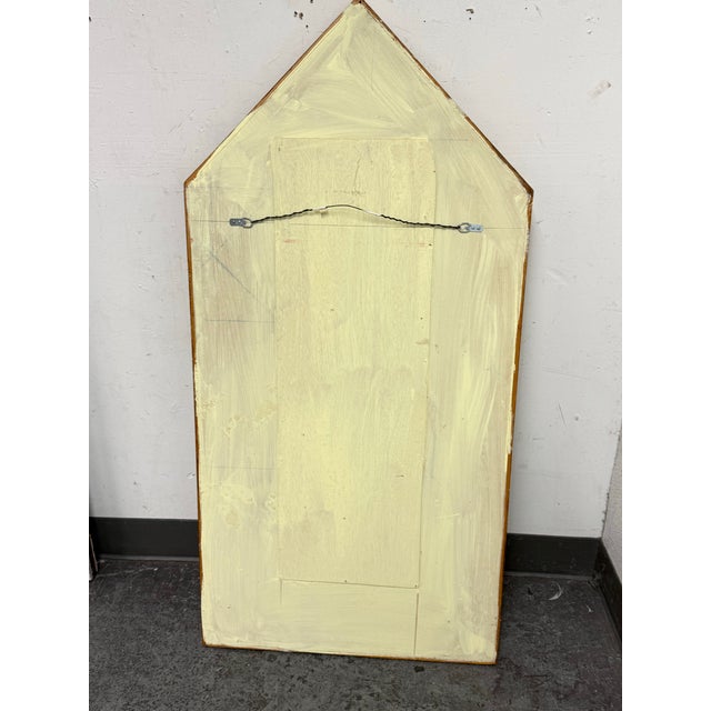 Vintage Italian Fresco Wall Mirror For Sale - Image 11 of 12