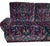 Set of Vintage Patterned Velvet Sofa and Two Coordinating Club Chairs For Sale - Image 9 of 14