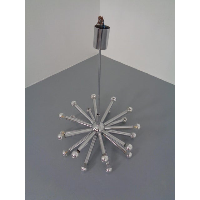 Large Sputnik Pendant Light by Gaetano Sciolari for Sciolari, Italy, 1960s For Sale - Image 12 of 18