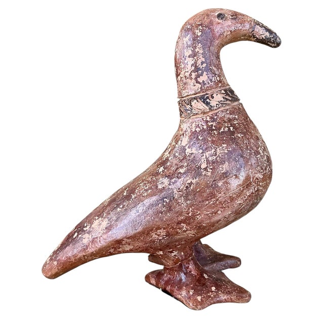 Rustic European 1970s Iron Duck Sculpture For Sale - Image 3 of 12