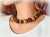 Early 21st Century Natural Tiger's Eye Statement Necklace With Large Hand-Knotted Gemstone Beads & Sterling Silver Clasp For Sale - Image 5 of 9