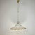 Mid-Century Modern Mid-Century Murano Swirl Fazzoletto Glass Pendant Lamp, Italy, 1970s For Sale - Image 3 of 9