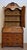 Louis XV Style Curved Cabinet with Secretary in Walnut and Marquetry For Sale - Image 6 of 7