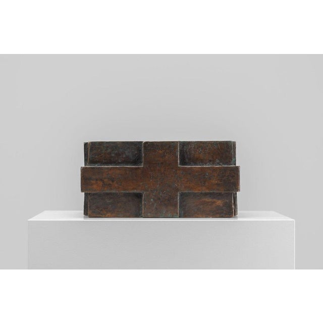 Holy Water Font in Bronze by Jan de Jong, Eindhoven, 1966 For Sale - Image 14 of 18