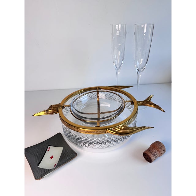 1970's French Caviar Serving Bowl For Sale In San Francisco - Image 6 of 13