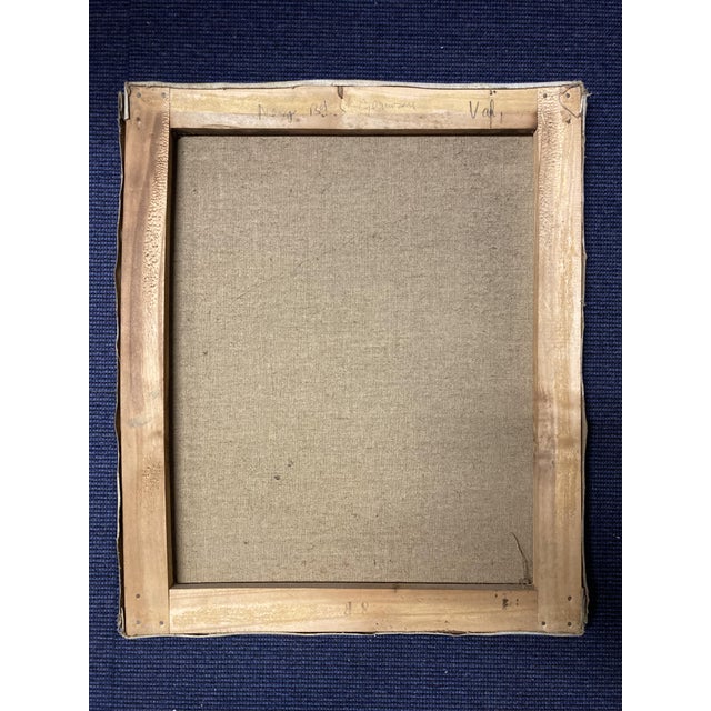 Geneviève Chapront, Snowy Boulevard Saint-Germain, 1950s, Oil on Canvas For Sale - Image 3 of 10