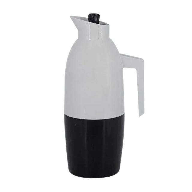 Vintage Scandinavian White Thermos by G. Rosendahl for Falkenberg, 1960s For Sale