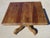 Antique Square Walnut Pedestal Table, 1800s For Sale - Image 11 of 18