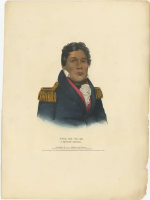 Push-Ma-Ta-Ha, 1838, Paper