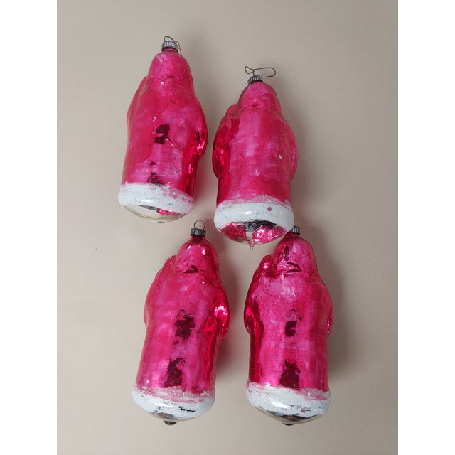 Mid 20th Century Vintage Mid 20th Century German Santa Claus Ornament For Sale - Image 5 of 7