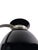 Metal Italian Black Glass and Stainless Steel Vases - A Pair For Sale - Image 7 of 8