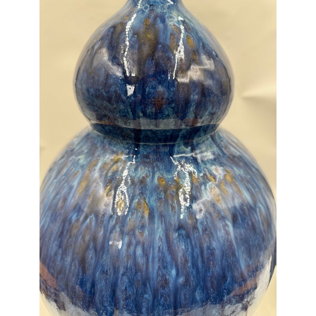 Stoneware Lamp Base from Saint Amand en Puisaye, Normandy, 1970s For Sale - Image 3 of 7