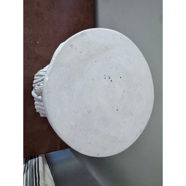 Mid 20th Century Plaster Tassel Side Table in the Style of Dorothy Draper For Sale - Image 13 of 13