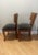 Unique Style Side Chairs- Pair For Sale - Image 4 of 9