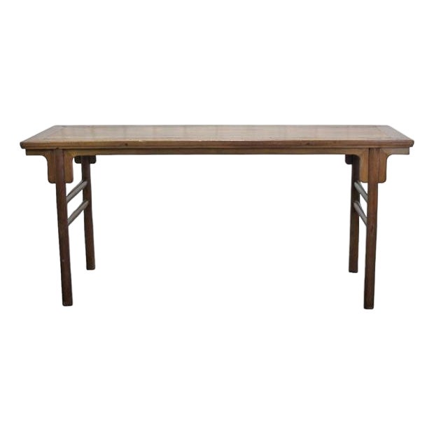 75" Long Antique Chinese Painting Table For Sale