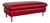 Loop Stool in Red Leather from Willi Schillig For Sale