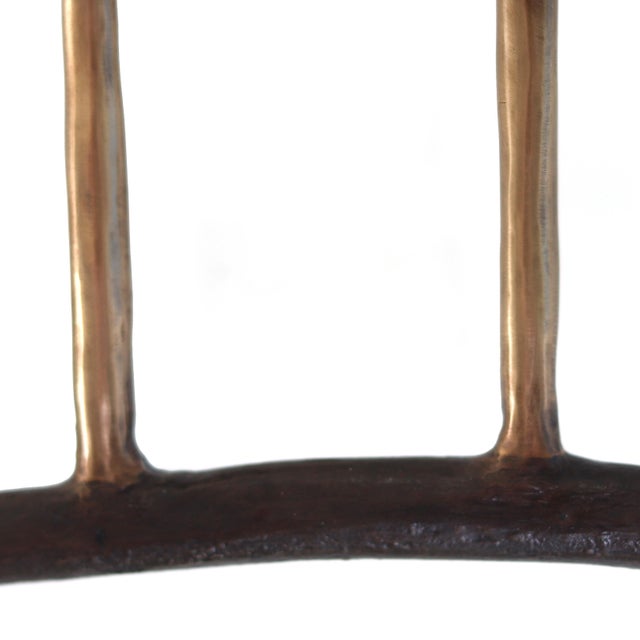 2020s Graft Eh6 - Abstract Figurative Wall Sculpture - Tree Branch and Bronze Figures Original Artwork by Jennyfer Stratman For Sale - Image 5 of 9