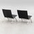 Poul Kjaerholm Pk22 Chairs Fritz Hansen Denmark Pair For Sale - Image 6 of 10