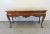 Brown Chippendale Carved Cherry Marble Top Console Table For Sale - Image 8 of 8