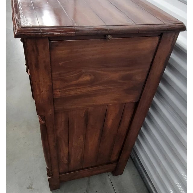 Early 21st Century Bausman & Co. Bench-Made Buffet 9240 With Plank Top For Sale - Image 5 of 13