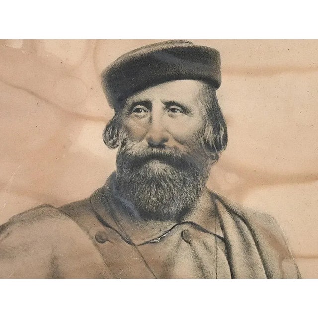 Portrait of Garibaldi is an original Modern Artwork realized in the Second Half of the 19th Century by an Anonymous...