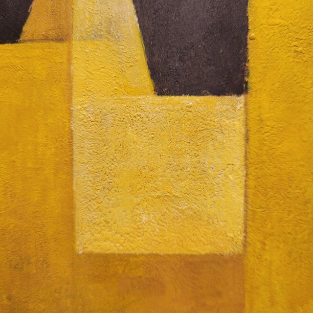 Early 21st Century Julio Sendino, Water Encaustic Lateral Movement, 2019, Acylic and Oil on Board For Sale - Image 5 of 18
