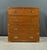 Brown 20th Century Mahogany Marine Chest of Drawers, India For Sale - Image 8 of 18