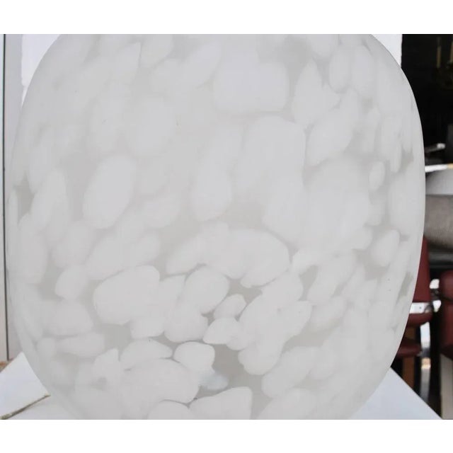Vistosi Murano Vintage Midcentury Italian Table Lamp by Vistosi Murano, Italy For Sale - Image 4 of 7