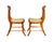 Pair of Antique Tiger Maple & Birds Eye Maple Sheraton Style Chairs For Sale - Image 9 of 11