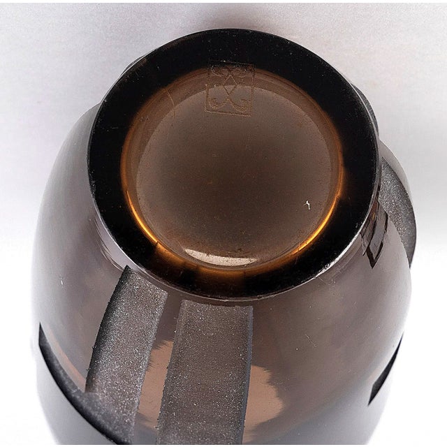 Obusal Vase with Inset Neck by Jean Luce, 1925 For Sale - Image 3 of 6