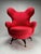 Rare and original Kosmo model armchair designed by the Italian designer Rito Valla for Ipe. It is a sculptural, organic,...