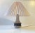 Ceramic Scandinavian Dusty Glazed Stoneware Table Lamp, 1970s For Sale - Image 7 of 7