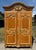 Rustic Scrubbed Pine Hand Carved French Country Armoire For Sale - Image 12 of 12