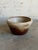 Studio Ceramic Light Brown Gradient Bowl 1960s Mid-Century Modern For Sale - Image 10 of 10