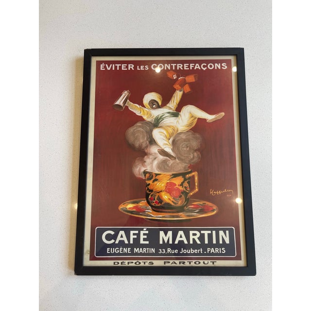 Art Nouveau Cappiello, Leonetto. Cafe Martin 1920s Lithograph For Sale - Image 3 of 12