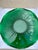 1930's New Martinsville Crystal and Emerald Radiance Punch Bowl With Underplate and Ladel, Complete Set For Sale - Image 6 of 11