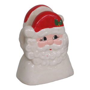 Late 20th Century Santa Christmas Napkin Holder 4465b