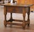 18th Century Spanish Baroque Walnut Side Table With Single-Plank Top and Drawer For Sale - Image 14 of 16