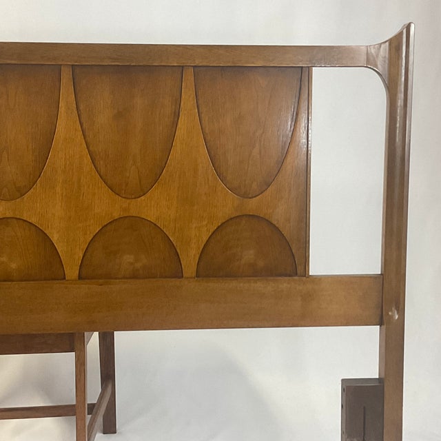 1960s MidCentury Modern Broyhill Brasília QueenFull Headboard. Chairish
