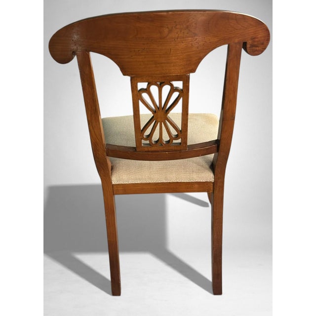 Early 20th Century Biedermeier Style Set of Six Austrian Chairs For Sale - Image 10 of 18