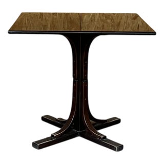 Bentwood Square Café Table, 1980s For Sale